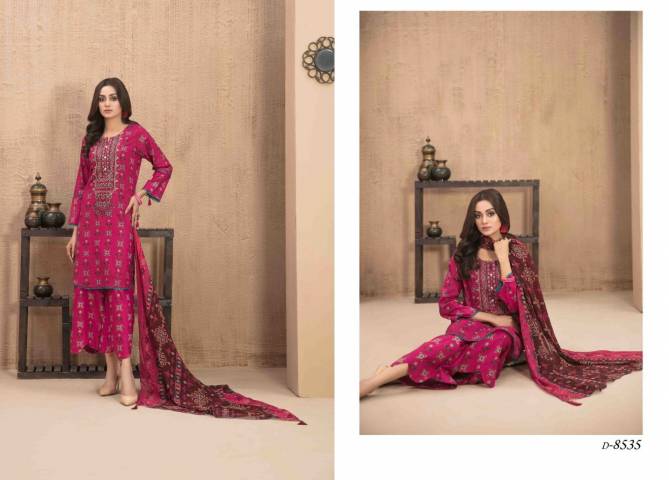 Hala Ezra Vol 1 Karachi Cotton Dress Material Catalog
